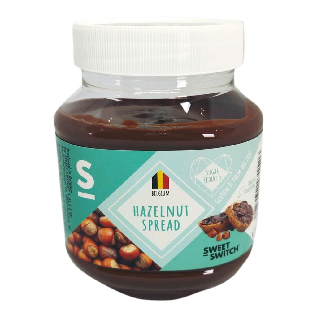 Crème de cacao et de noix à la stévia sans sucre ajouté 350g SWEET SWITCH
