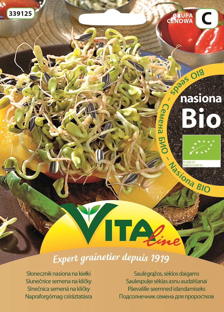 Graines de tournesol BIO pour germes 30 g VITA LINE