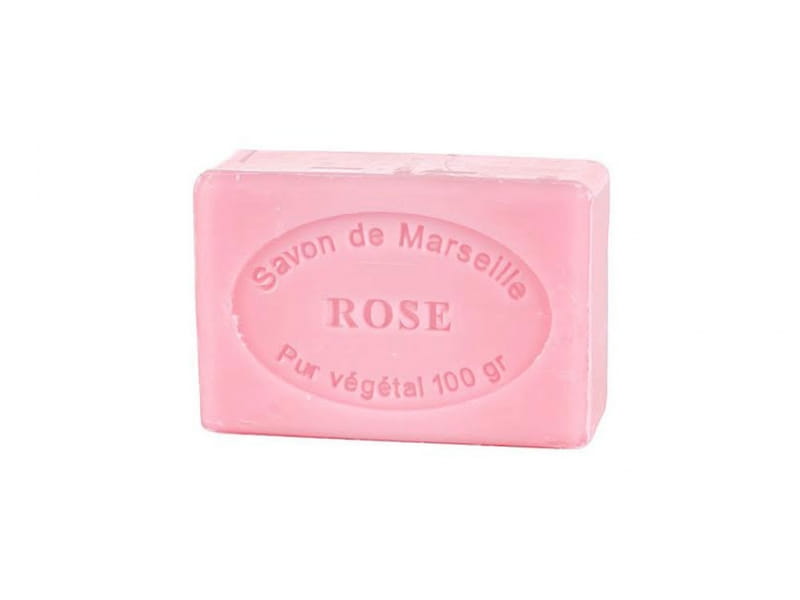 Savon de Marseille à la rose 100g