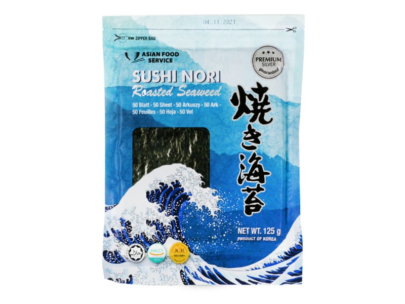 Algues marines pour sushi 125g - VIVIO