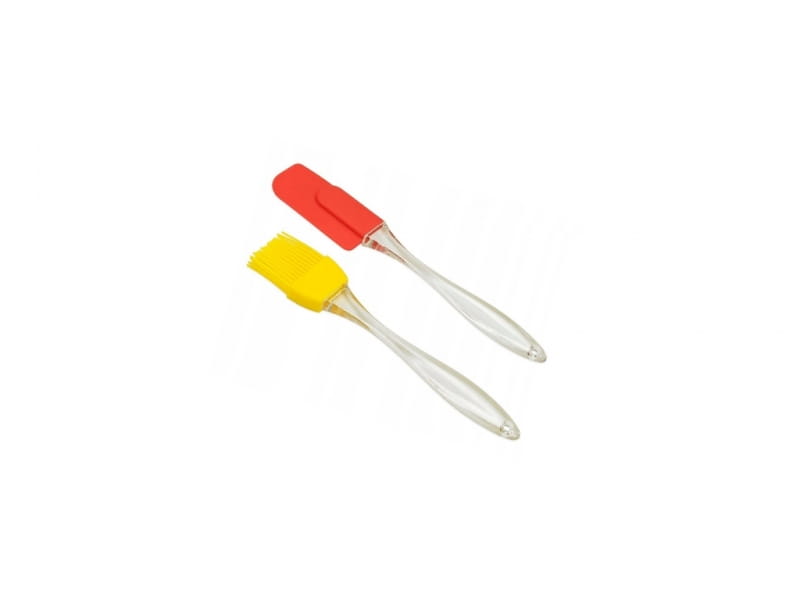 Spatule spatule en silicone + pinceau de cuisine - VIVIO