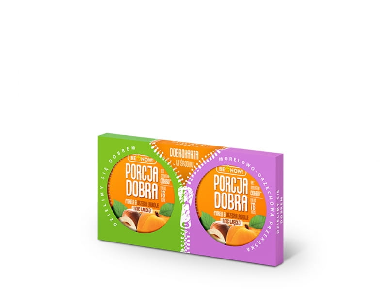 Lot de deux abricot et noix 50g BENOW