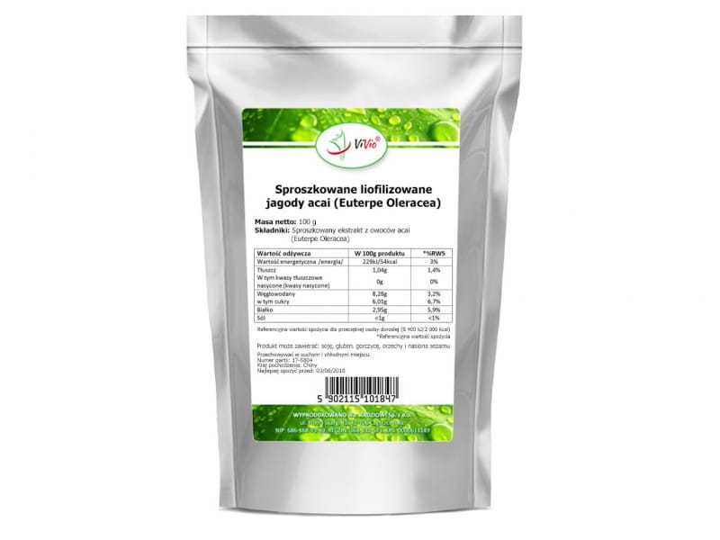 Extrait d'açaï 100g VIVIO