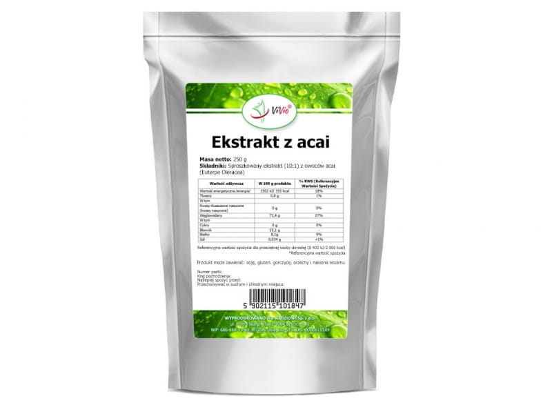 Extrait d'açaï 250g VIVIO