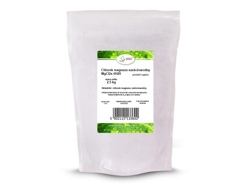 Chlorure de magnésium hexahydraté 2500g - VIVIO