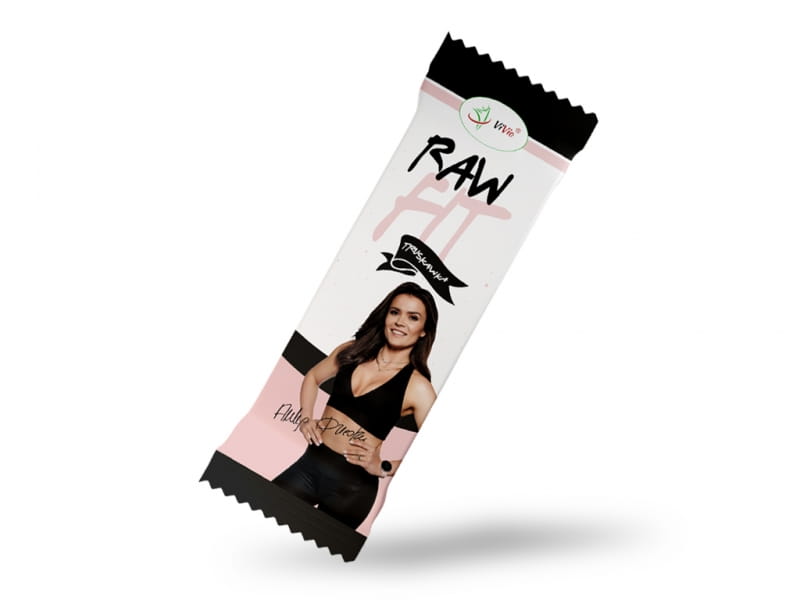 ANKA DZIEDZIC fraise raw fit bar 30g - VIVIO