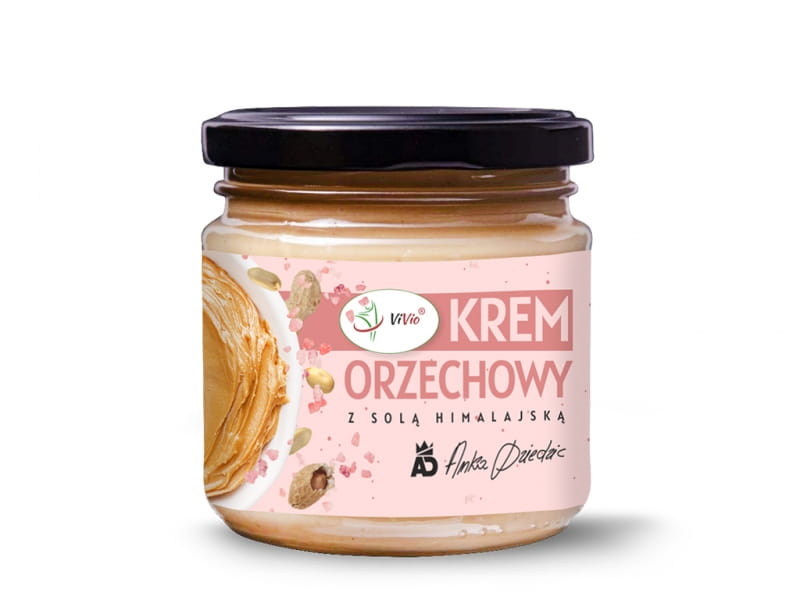 Crème de cacahuète au sel de l'Himalaya 200g - VIVIO