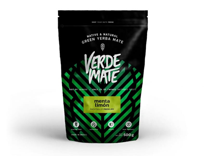 Yerba maté menta limon 500g MATÉ VERT