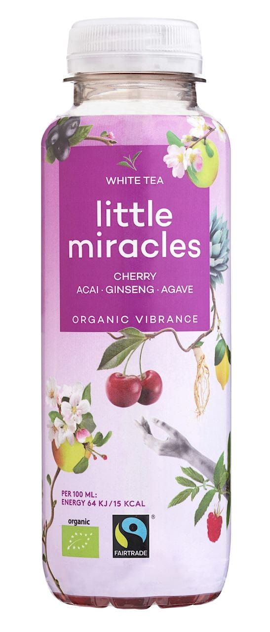 Boisson énergisante saveur thé blanc BIO 330 ml - LITTLE MIRACLES
