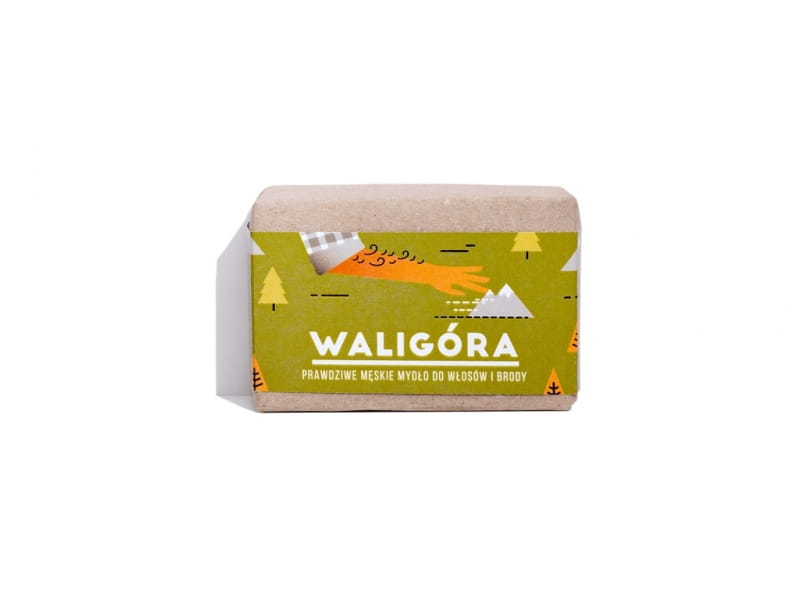 Savon Waligóra sur onglet. pour cheveux et barbe 110g 4SZPAKI