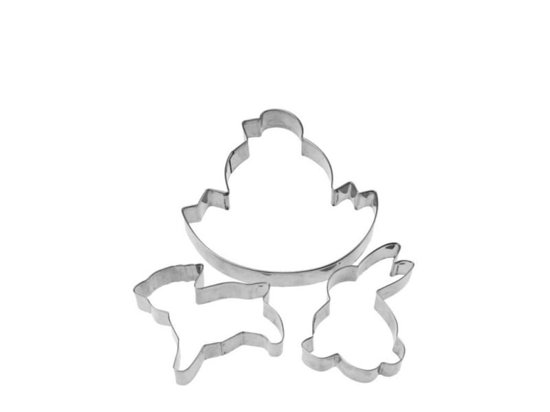 Trimmers 3 pcs (agneau, lièvre poussin) GALICJA