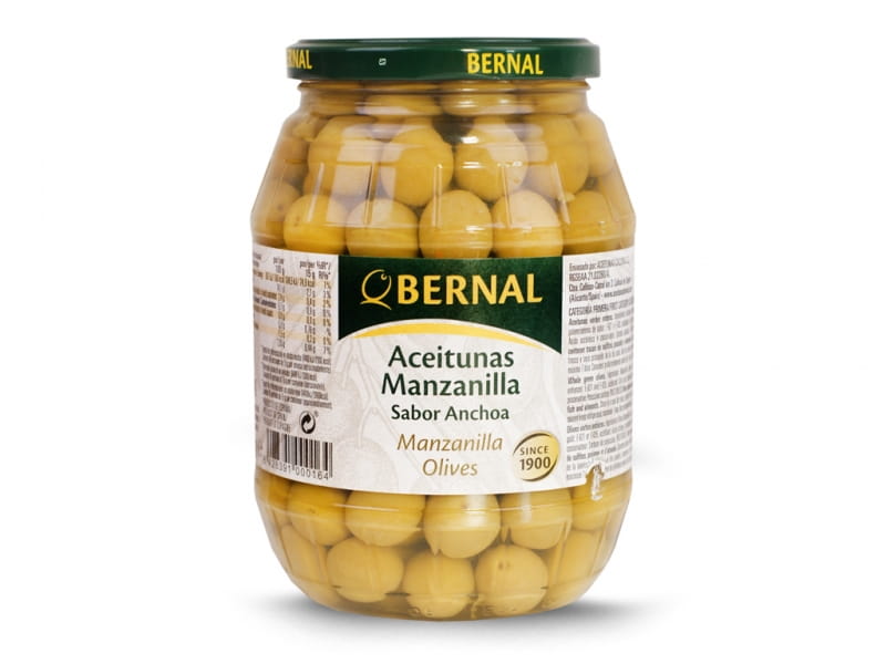 Olives naturelles 600g - BERNAL
