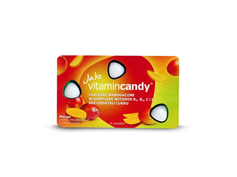 Bonbons sans sucre 18g JAKE VITAMINCANDY