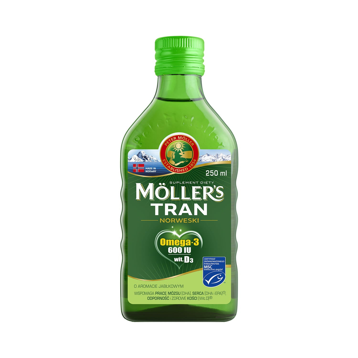 Huile de pomme norvégienne 250 ml MOLLER'S MOLLERS