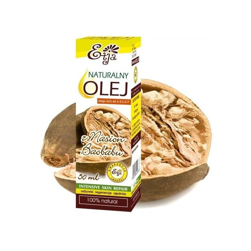 Huile de graines de baobab BIO non raffinée 50 ml ETJA