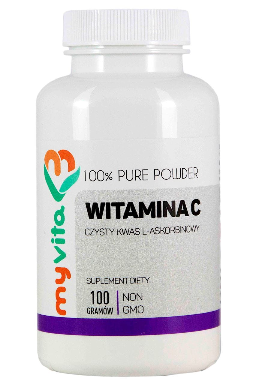Vitamine C L acide - Poudre ascorbique 100g - MYVITA