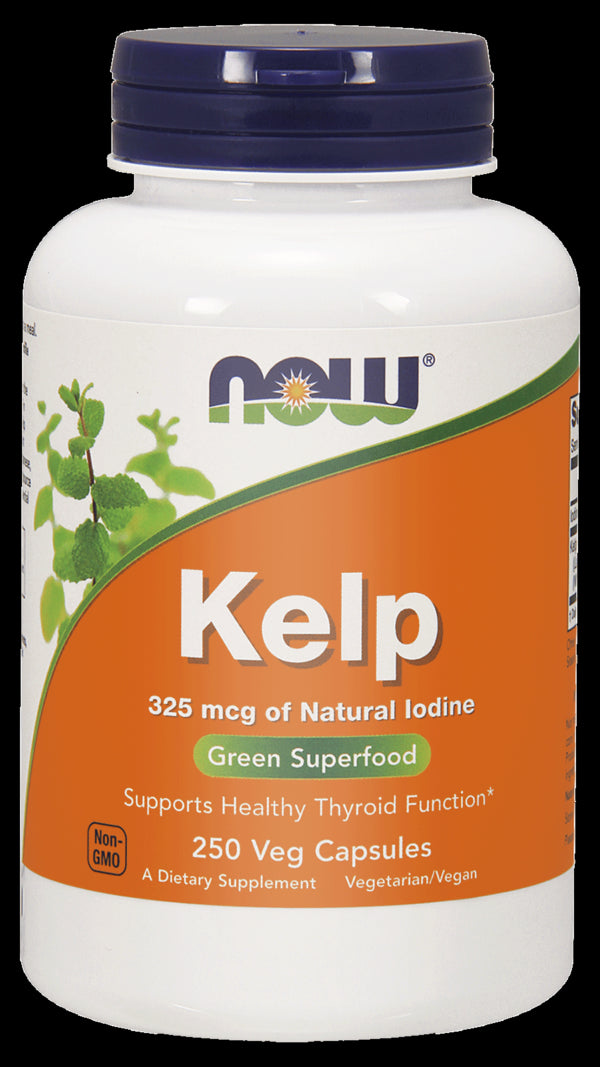 Varech - 325mcg Iode Naturel 250vcaps. MAINTENANT ALIMENTS