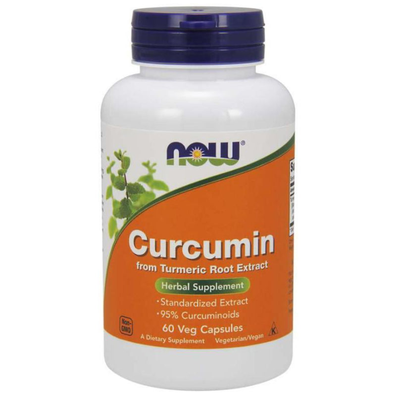 Curcumine 665mg 60vcaps. - 95% de curcuminoïdes NOW FOODS