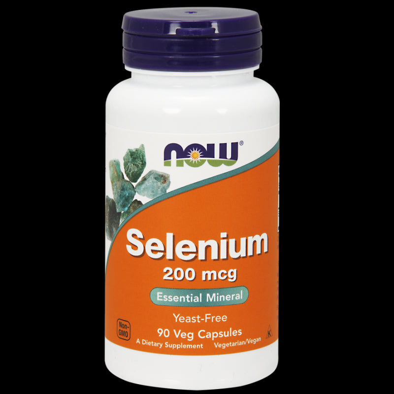 Sélénium 200mcg 90vcaps. MAINTENANT ALIMENTS