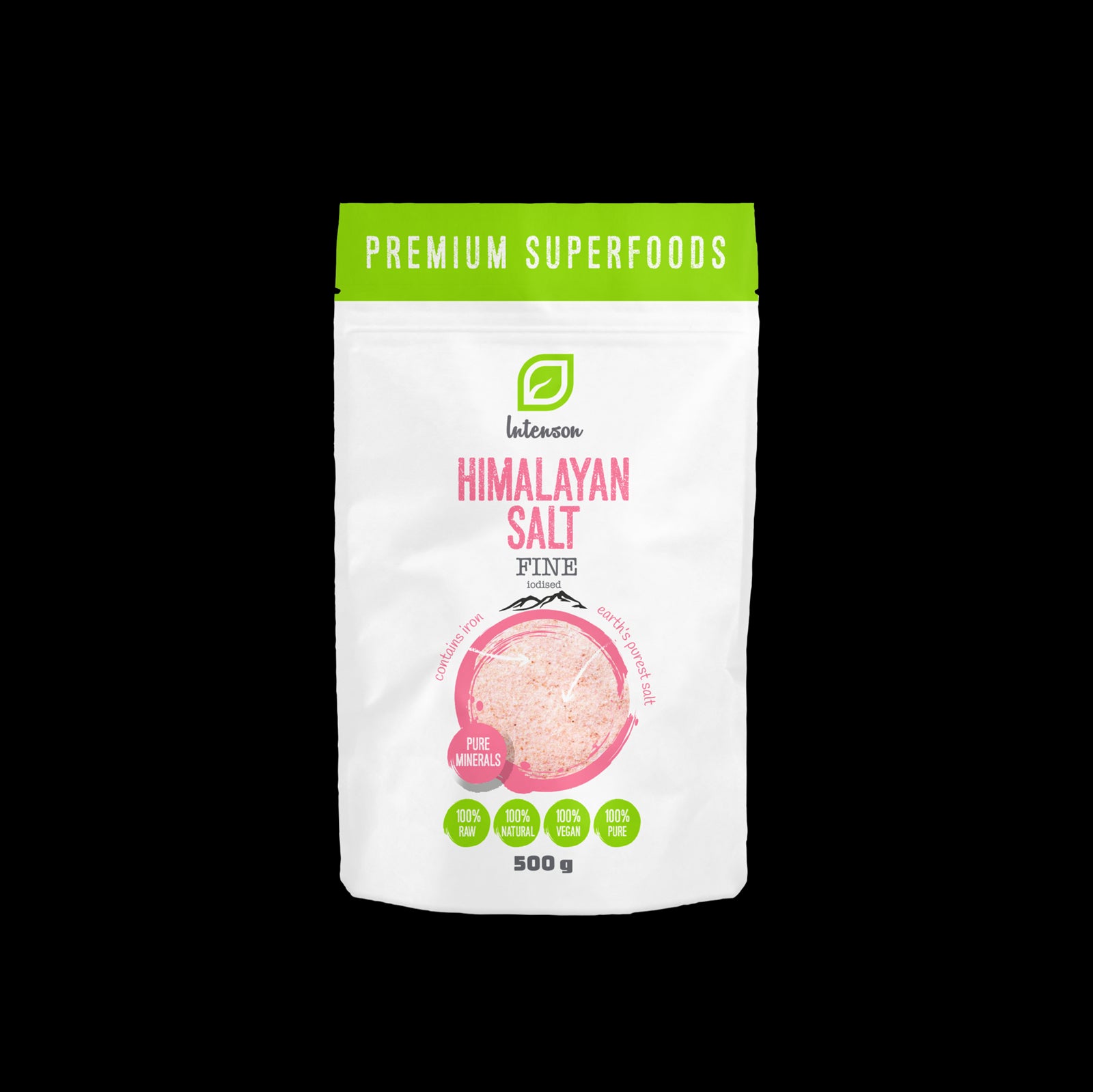 Sel fin iodé de l'Himalaya 500 g INTENSON