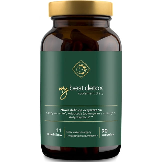 Capsules pour nettoyer le corps (my best detox) 90 pièces - MYBESTPHARM