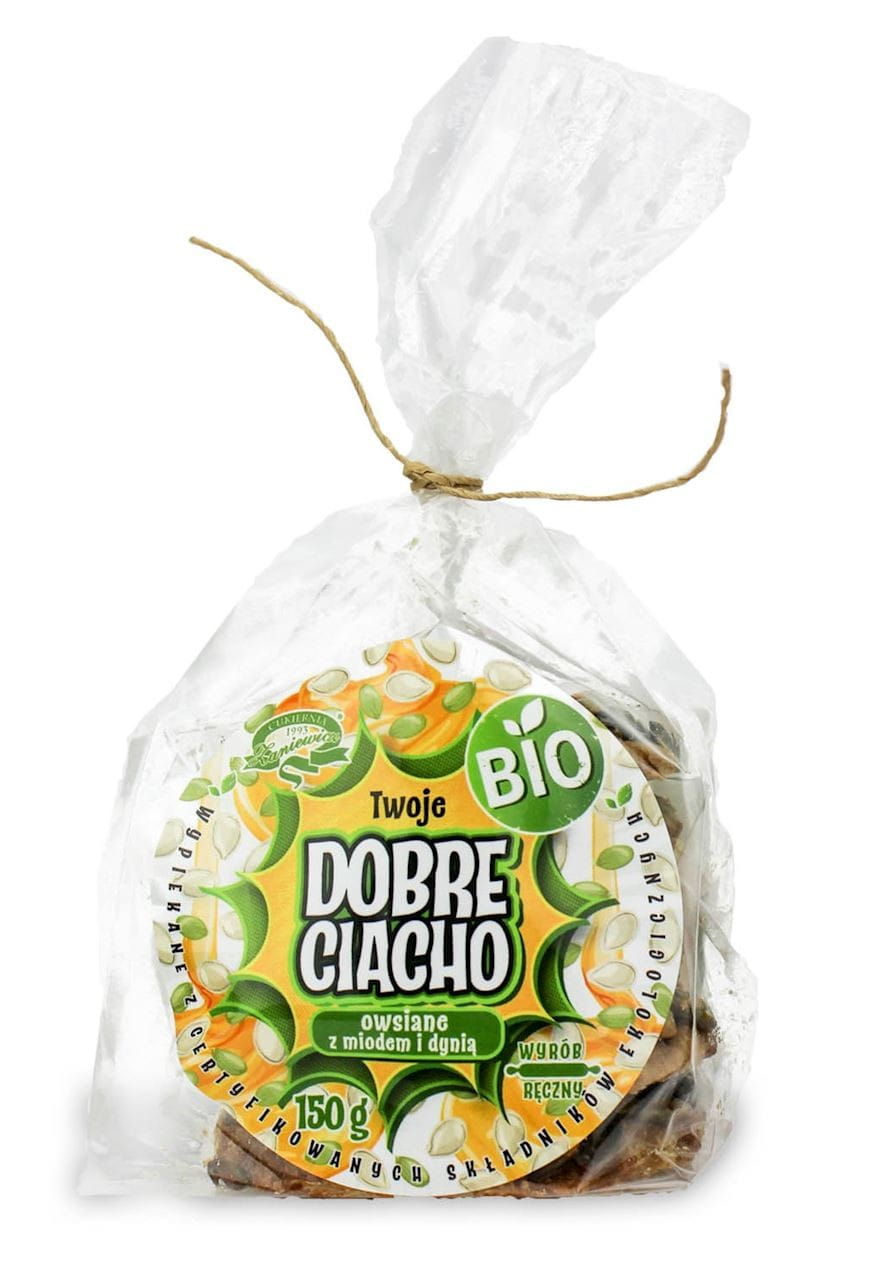 Galettes d'avoine au miel et potiron BIO 150 g - CONFISERIE ZANIEWICZ