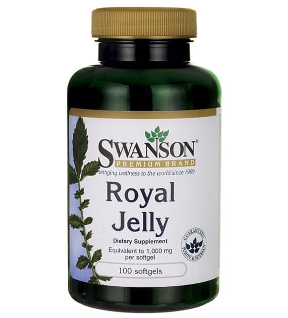 Gelée royale 1000mg gelée royale 100 gélules SWANSON