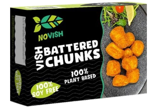 Morceaux de poisson alternatifs aux légumes en pâte 230g - NOVISH