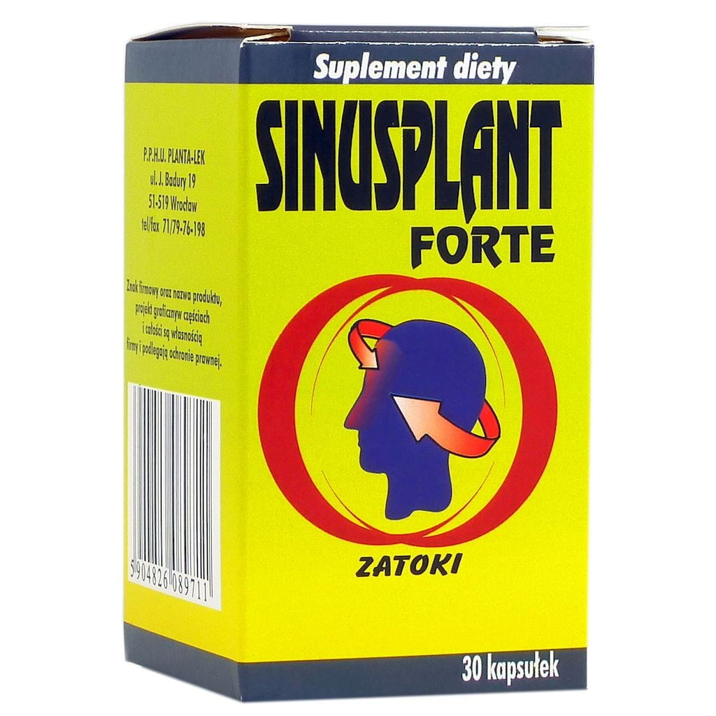 Sinusplant gélules FORTE 30 gélules PLANTA - MEDECINE