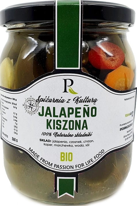 Jalapeno mariné 300 g - Un garde-manger avec culture