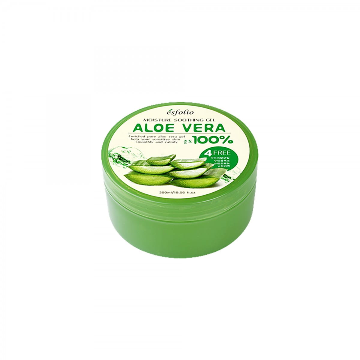 Gel corporel apaisant et hydratant 100% aloe vera 300 ml