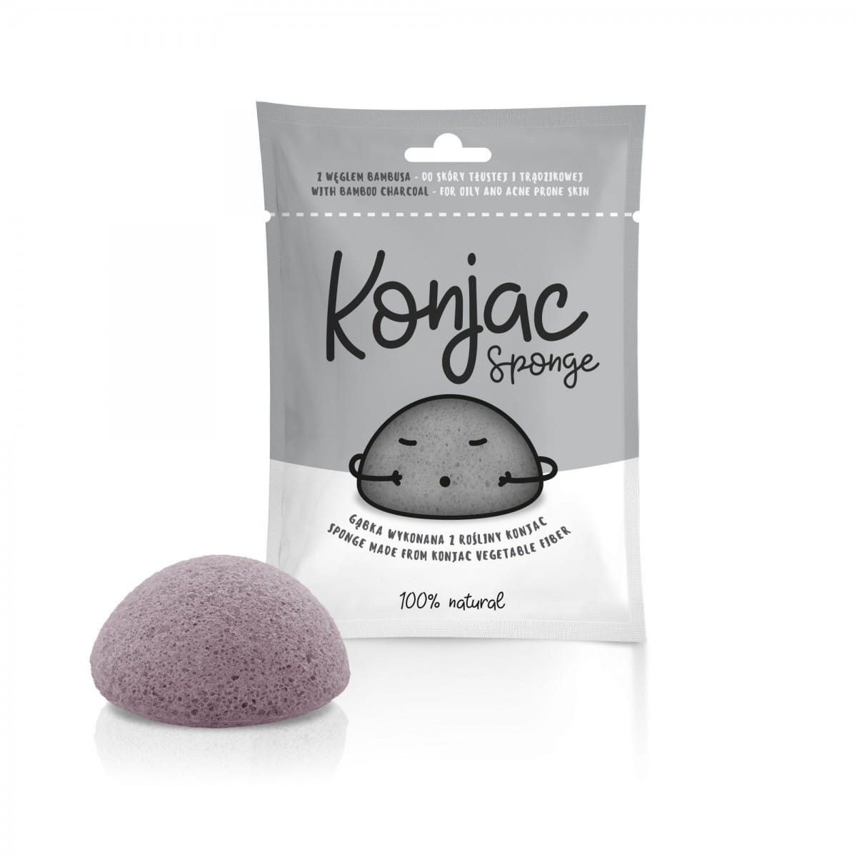 Eponge Konjac art noir DIET - FOOD