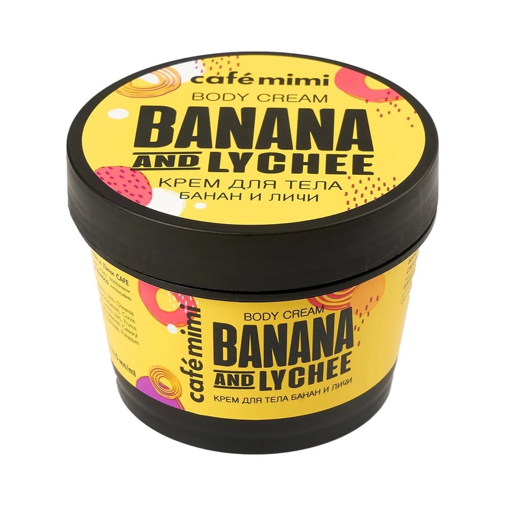 Crème Corporelle Banane et Litchi 110 ml CAFEMIMI