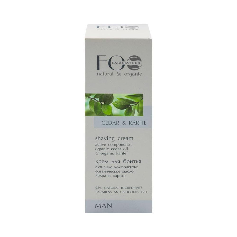 Crème à raser cèdre & beurre de karité 150 ml ECO LABORATOIRE