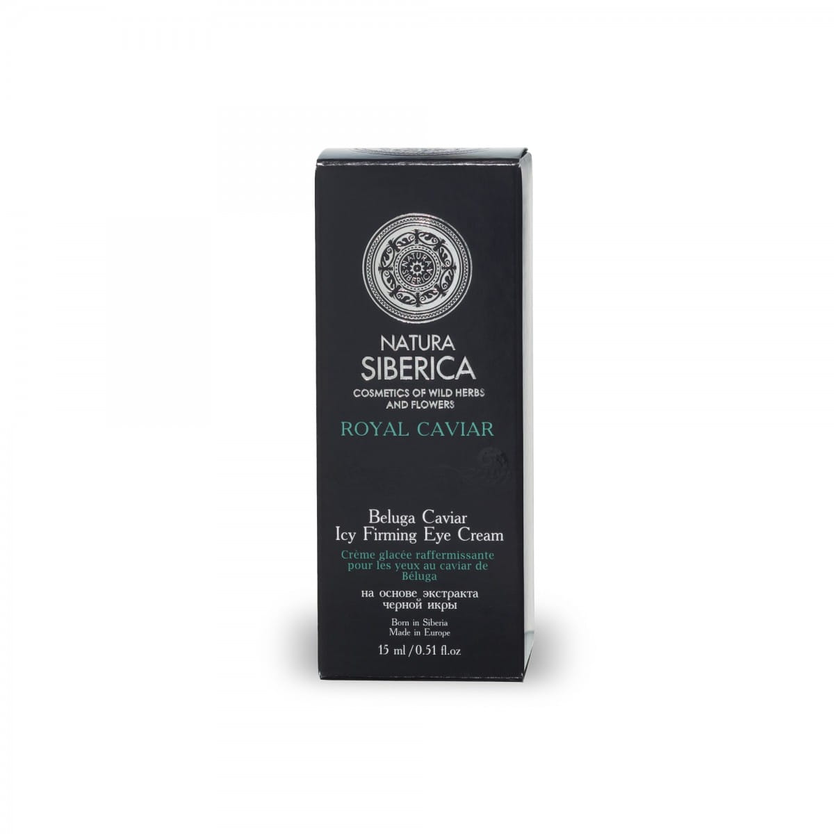 Crème pour les yeux au caviar noir glacé 15 ml