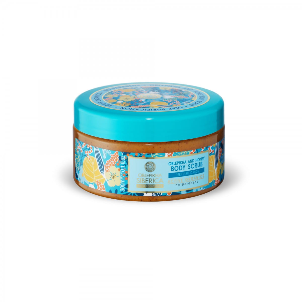 Gommage corporel nourrissant à l'argousier et au miel 300 ml