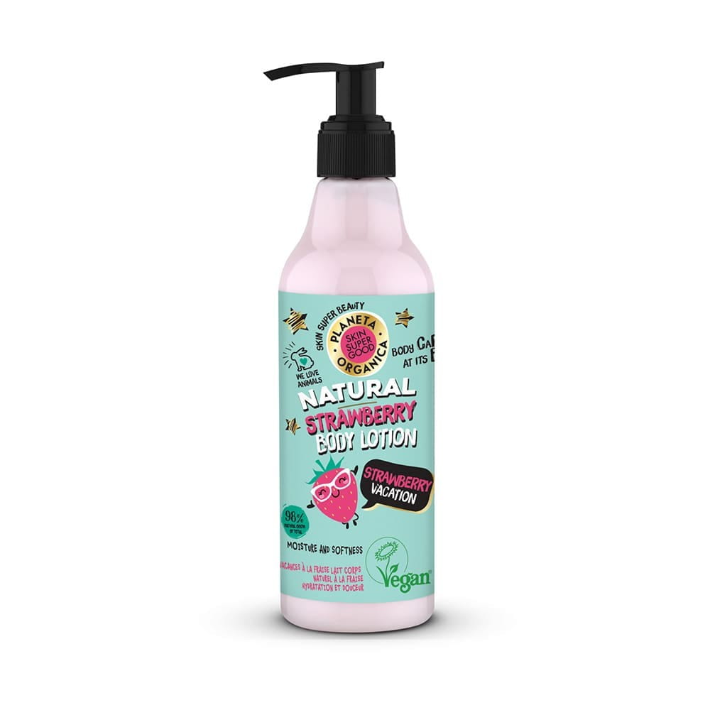 Lotion pour le corps à la fraise parfaitement hydratante 250 ml