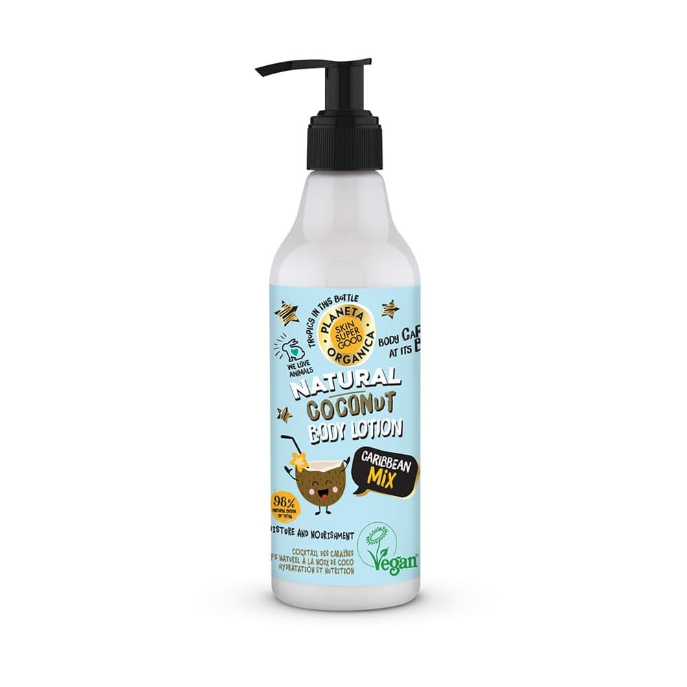 Lait Corporel Nourrissant Noix de Coco Bio 250 ml