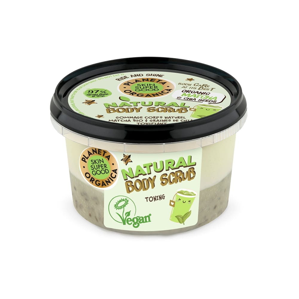 Gommage corps nourrissant matcha & graines de chia 250 ml