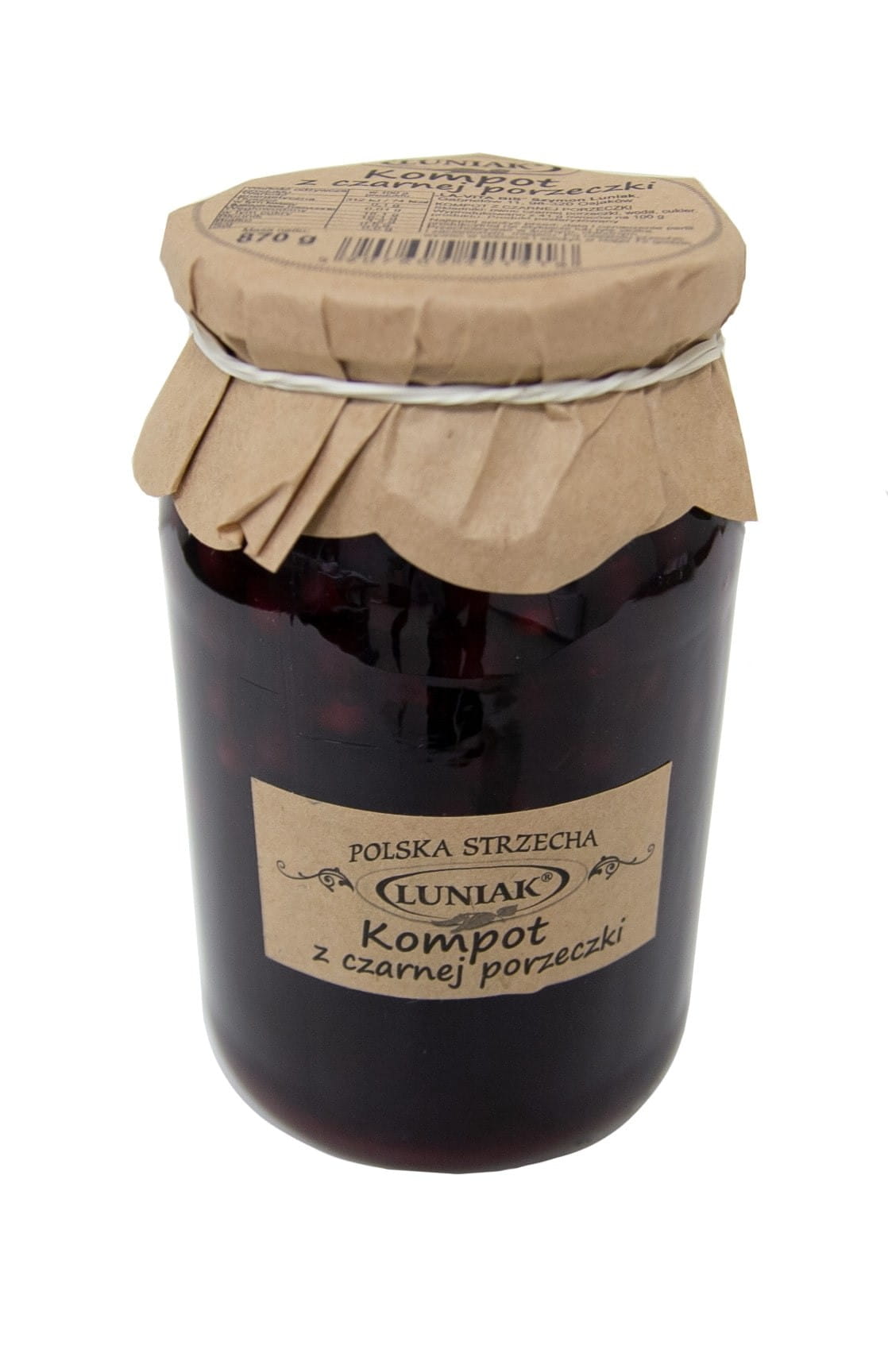 Compote de cassis 870g LUNIAK