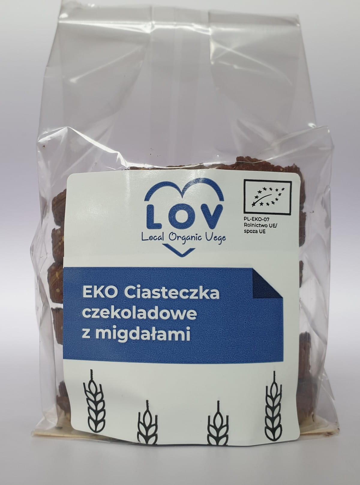 Biscuits chocolat aux amandes 240g EKO LOCAL VEGE BIO