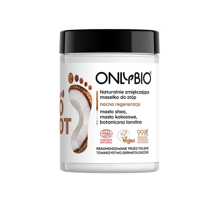 Beurre pour les pieds éco adoucissant 90 ml - UNIQUEMENT BIO