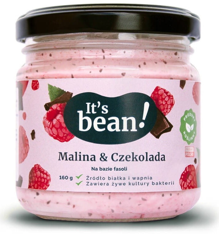 Alternative au yaourt framboise & chocolat 160 g