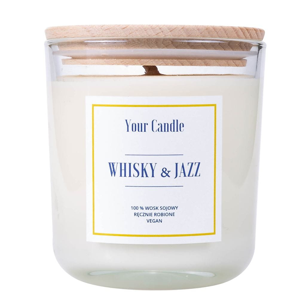 Bougie soja whisky & jazz 210 ml - VOTRE BOUGIE