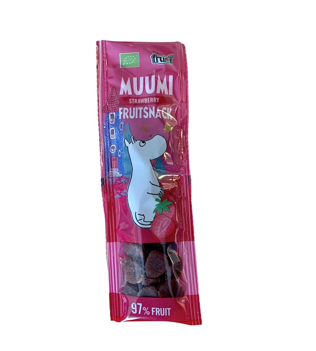 Gummies (moomins) fruit pomme - fraise sans sucre ajouté BIO 25 g - HOUSE OF DENMARK