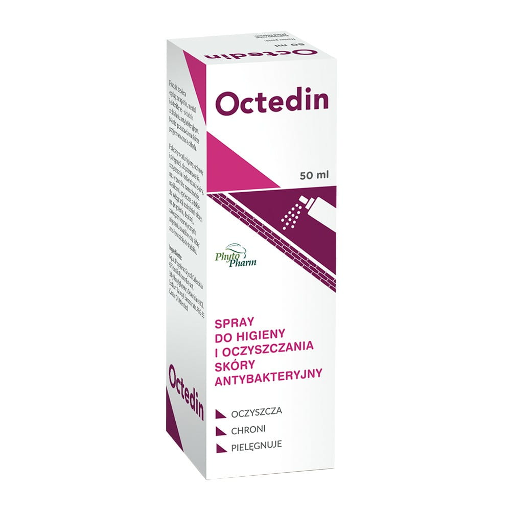 Spray pour l'hygiène et le nettoyage de la peau, antibactérien 50 ml