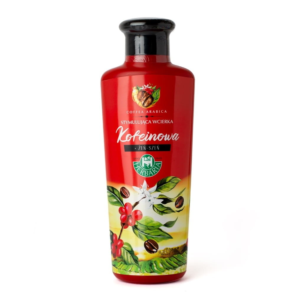 Wcierka stimulant caféine ginseng 250ml HERBARIA