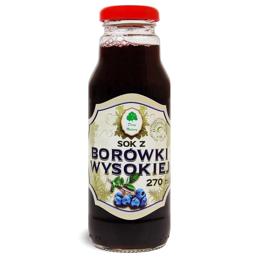 Sirop de myrtille en corymbe BIO 270 ml - CADEAUX DE LA NATURE