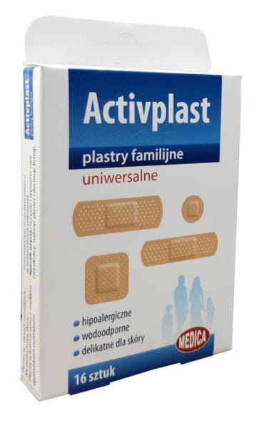 Patchs familiaux universels 16 pcs - ACTIVPLAST