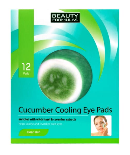 Coussinets oculaires rafraîchissants au concombre FORMULES DE BEAUTÉ